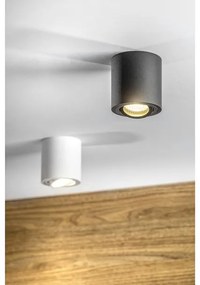 Lámpa Mennyezeti lámpatest AVEIRO BIS, max. 250V, 50/60Hz, 80x90mm, IP20, max 20W, kör, fekete