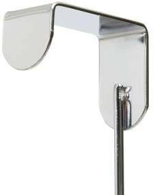 Ezüstszínű fém ajtófogas 33 cm Spirale – Compactor