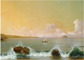 Kép - Martin Johnson Heade, Rio de Janeiro Bay, reprodukciók (70x50 cm)