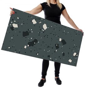 Wallplex konyhahátfal Terazzo 2 (Méret: 60x300)