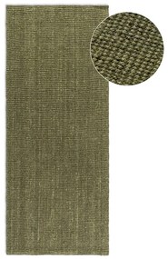 Khaki juta futószőnyeg 80x200 cm Bouclé – Hanse Home