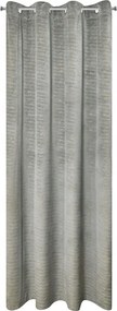 Függöny készre szerelve Aluvia 140x250 bársony acél fényes nyomtatás