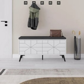 Cipőtároló Dune Bench - Fehér