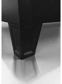 Fekete színű bútorlábak 4 db-os készlete