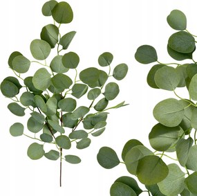 Mesterséges eukaliptusz ág levelekkel váza csokor nád dekoráció 66cm