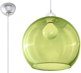 Sollux Lighting Ball függőlámpa 1x60 W zöld SL.0254