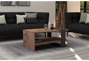 Kávésasztal OVA 35x80 cm barna/antracit