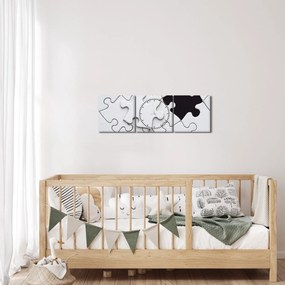 Puzzle képe (órával) (90x30 cm)