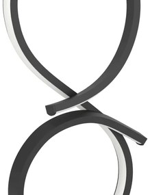 Eglo 901269 - LED Asztali lámpa SERPINS LED/11,4W/230V 3000K fekete