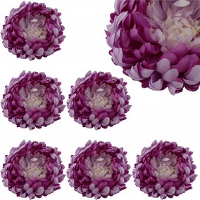 Krizantém Mesterséges Lila 15 x 9 cm VIP2192-M164 6 db
