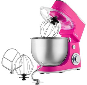 Sencor - Rozsdamentes acéltálas konyhai robotgép 1300W/230V, rózsaszín