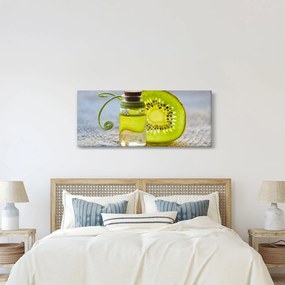 Kép - szeletelt kivi részlete (120x50 cm)