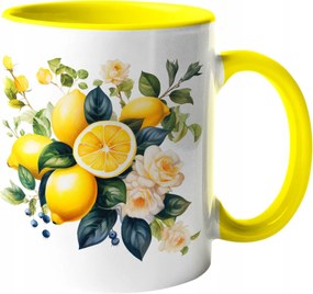 Csodálatos Bögre Zamatos Szicíliai Citrom És Rózsa Citrom Kerámia 330ml.