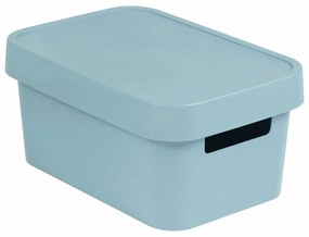 Curver INFINITY fedeles tárolódoboz, 4,5 l, szürke, 4,5 l
