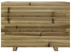 vidaXL impregnált fenyőfa kerti virágtartó 70 x 40 x 49,5 cm