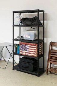 Műanyag polcos állvány UNIVERSAL PRO 94-5 fekete