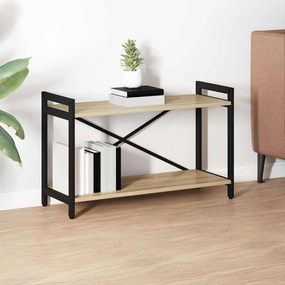 Könyvszekrény sonoma tölgy 80 x 30 x 48.5 cm Faanyag