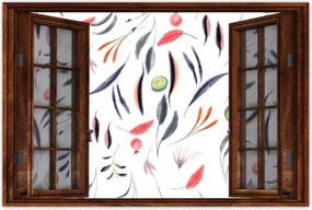 Poszterek 60x40 Gyümölcs-levél mix