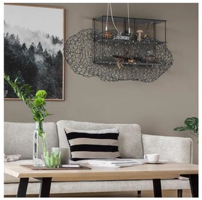 ByRydens 4201250-4002 - LED Csillár zsinóron HAYDEN LED/15W/230V fekete