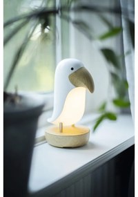 Fehér-barna LED gyerek éjjeli lámpa Toucan - Star Trading