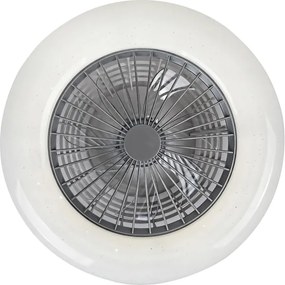 Rabalux - LED Dimmelhető mennyezeti lámpa ventilátorral LED/30W/230V + távirányító