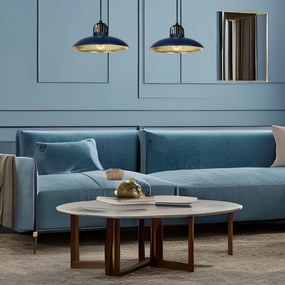 Csillár zsinóron FELIX 2xE27/60W/230V kék