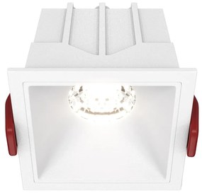 DL043-01-10W4K-D-SQ-W Alfa LED Alumínium Süllyesztett Lámpa Fehér Színű LED 10 W 4000 Kelvin 550 Lumen IP20
