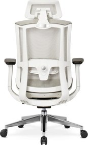 Forgószék ergonomikus kialakítással, bézs színben. SKY