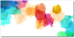 Fotó-kép edzett üveg Színes foltok 140x70