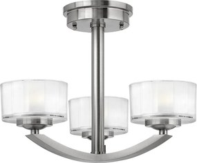 ELSTEAD HK-MERIDIAN-SF MERIDIAN Glamour Csillár Fehér, Nikkel G9 IP20