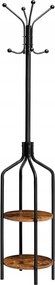 Vasagle Baty előszobai kabáttartó fekete/barna