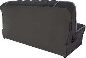 Kinyitható dívány, sötétszürke/világosszürke, PERSI