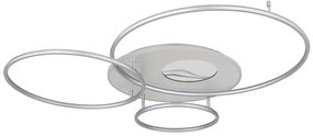 Globo 48466-70A - INVERTINA LED 70W stropní stmívatelné svítidlo stříbrné + DO