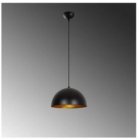 Csillár zsinóron SIVANI 1xE27/40W/230V fekete