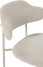 Krémszínű étkezőszék szett 4 db-os Adriel – Marckeric