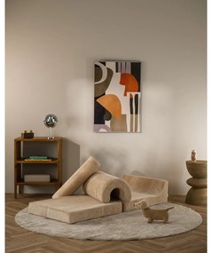 Világosbarna kordbársony gyerek fotel Flipster – Wigiwama