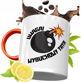 Narancssárga Bögre Apák Napjára Ajándék fényképes nyomtatással