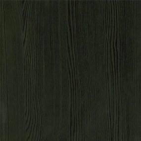 Fekete könyvespolc tölgyfa dekorral 79x117 cm Wainwright - Queer Eye