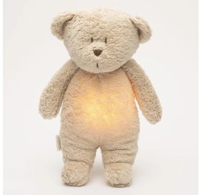 Moonie Moonie - Snuggle buddy dallammal és világítással medvebocs 2.0 organic homokos FBB0412