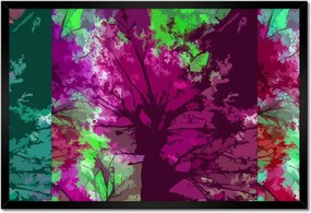 Poszterek keretben 60x40 Absztrakt Fák Ősz