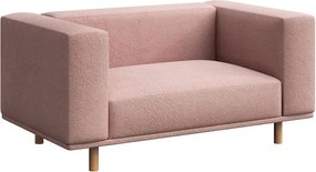 Rózsaszín buklé relaxációs fotel Kukumo – Ame Yens