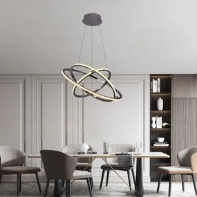 LED állítható fényerejű csillár kábellel LED/105W/230V 3000-6500K + DO