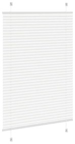 pliszírozott redőny Fehér 95x150 cm szövetszélesség 94,4 cm