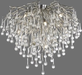 Paul Neuhaus glamour modern mennyezeti lámpa icicle acél pln8091-55