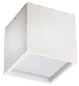 LED2 - LED Kültéri mennyezeti lámpa CUBE LED/12W/230V fehér