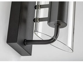 Rabalux 75027 - Fürdőszobai fali lámpa TEODORO 1xE14/12W/230V IP44 fekete