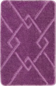 Fürdőszobaszőnyeg Csúszásgátló Rombusz Folett Sűrű Moreno 60x100 cm