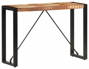 tömör újrahasznosított fa tálalóasztal 110 x 35 x 76 cm