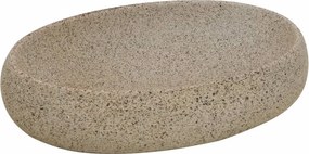 vidaXL homoszínű kerámia ovális asztali mosdó 59 x 40 x 15 cm