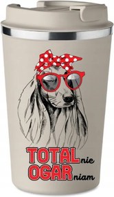 Prémium Termo Bögre bézs Nőnapi ajándék Total KT_440_b